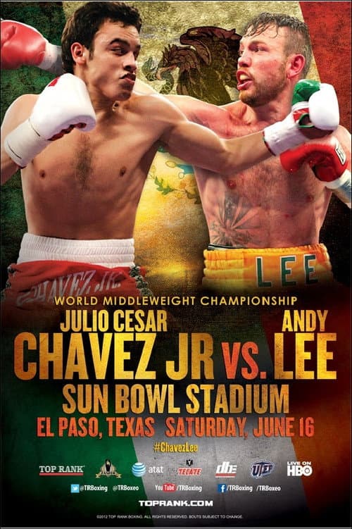 Постер: Chavez Jr. vs Lee