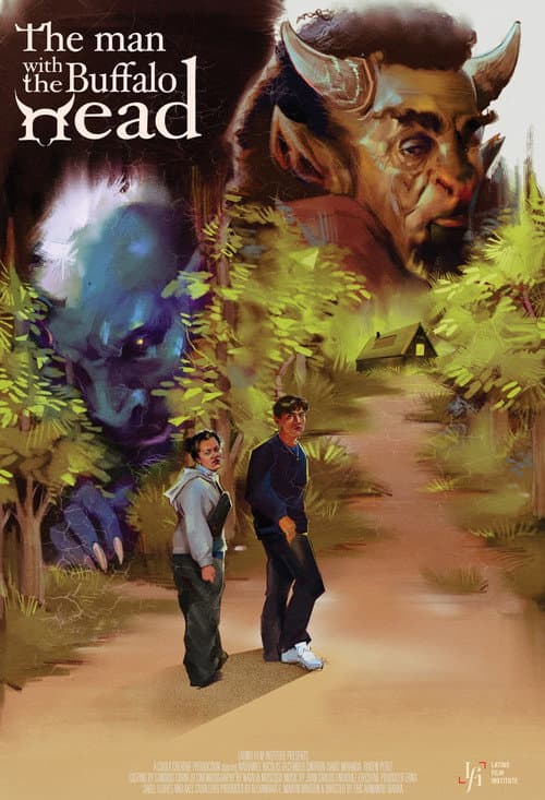 Постер: The Man With the Buffalo Head