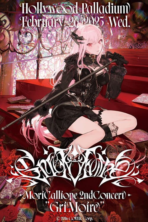 Постер: Mori Calliope 2nd Concert “GriMoire”