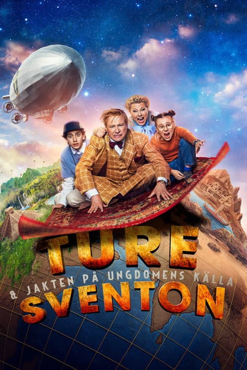 Постер: Ture Sventon och jakten på ungdomens källa