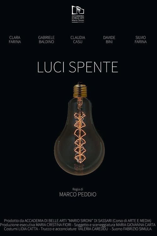 Постер: Luci spente