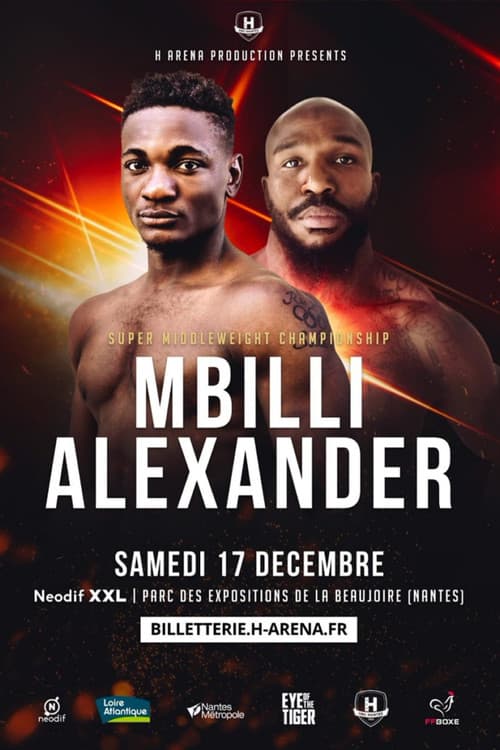 Постер: Christian Mbilli vs. Vaughn Alexander