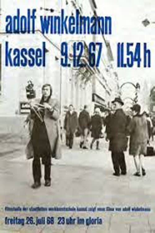 Постер: Adolf Winkelmann, Kassel, 9.12.1967, 11.54h
