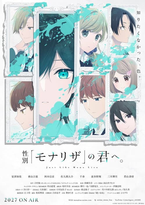 Постер: 性別「モナリザ」の君へ。