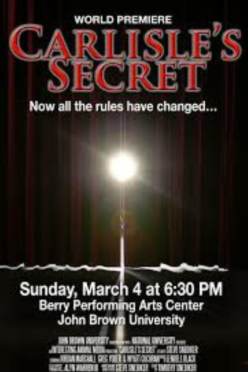 Постер: Carlisle’s Secret