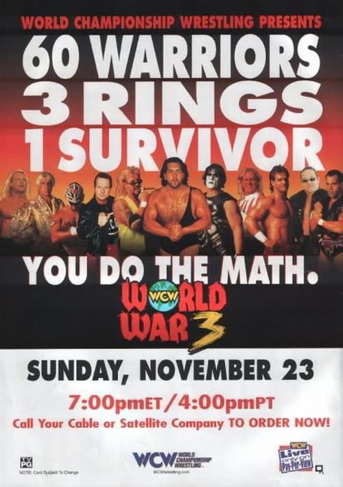 Постер: WCW World War 3 1997