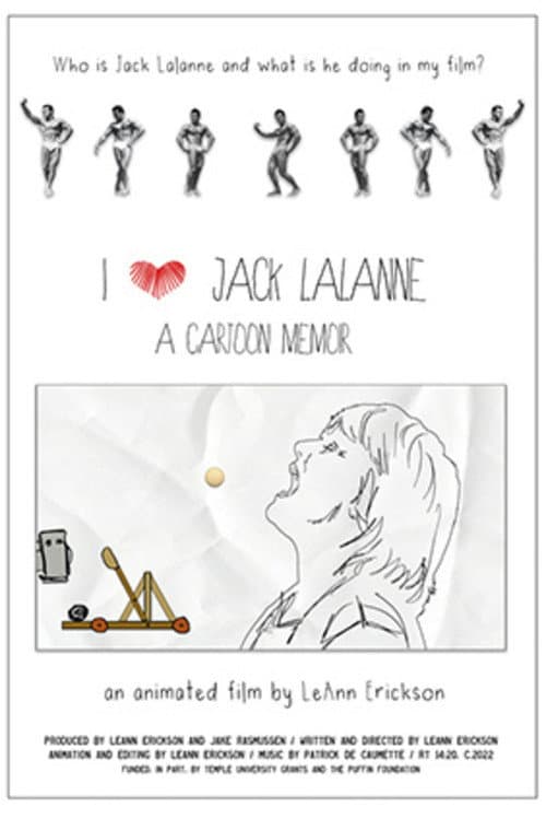 Постер: I (heart) Jack LaLanne: A Cartoon Memoir