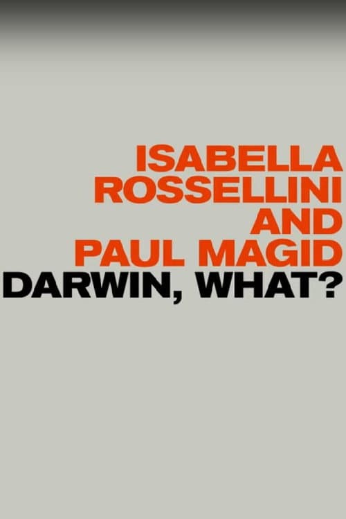 Постер: Darwin, What?