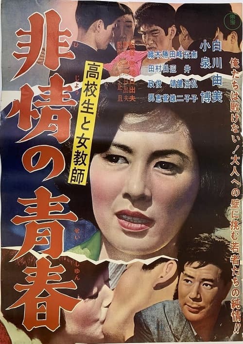 Постер: 高校生と女教師 非情の青春