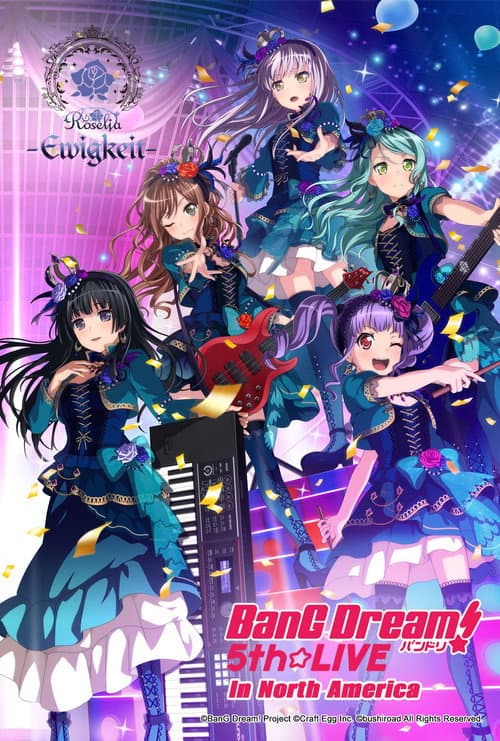 Постер: BanG Dream! 5th☆LIVE Day 2: Roselia -Ewigkeit-