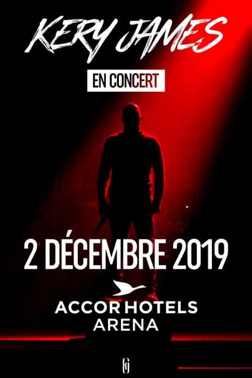 Постер: Kery James : Live AccorHotels Arena