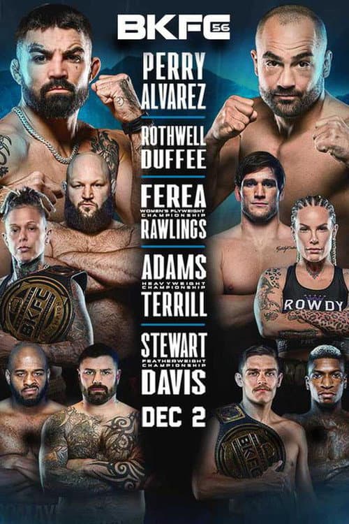 Постер: BKFC 56: Perry vs. Alvarez