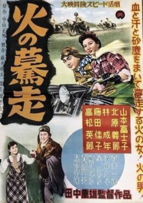 Постер: 火の驀走