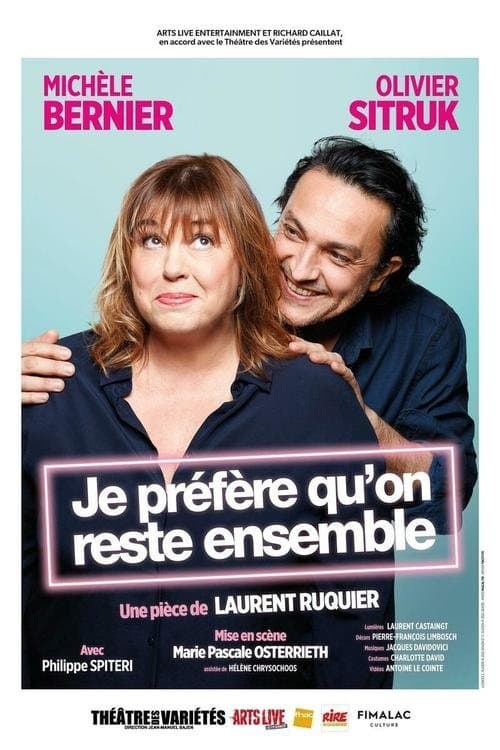 Постер: Je préfère qu'on reste ensemble