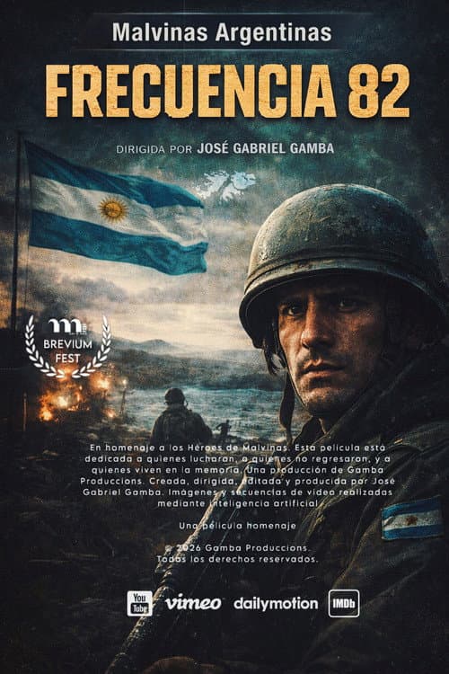 Постер: Frecuencia 82: Malvinas Argentinas