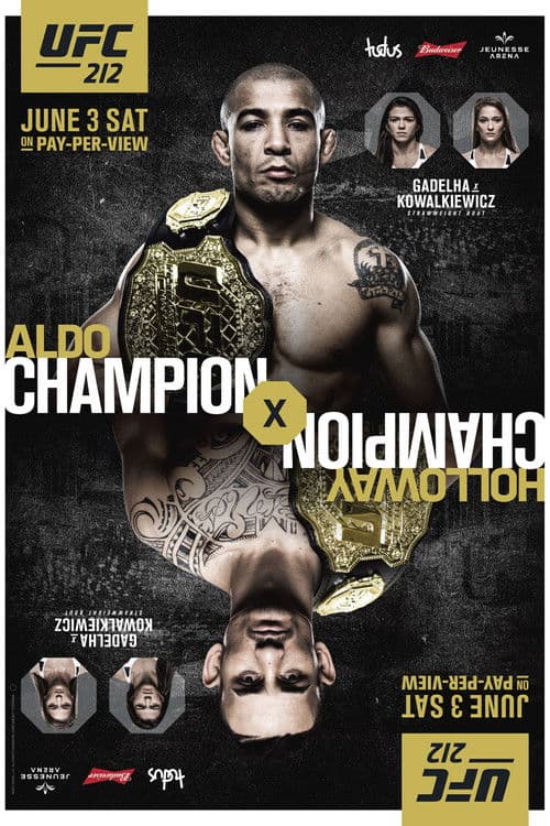 Постер: UFC 212: Aldo vs. Holloway