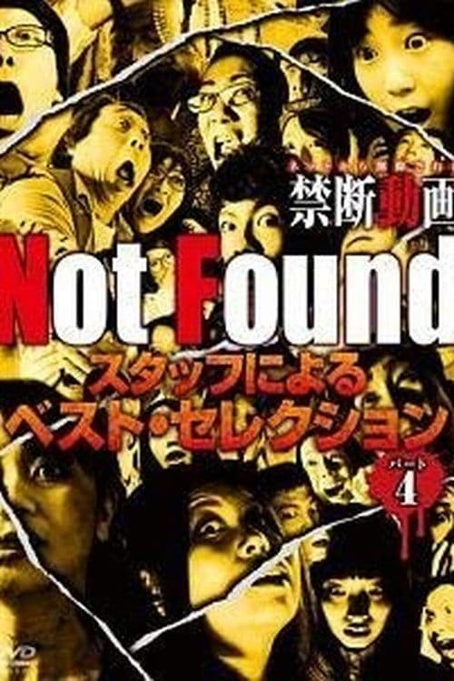 Постер: Not Found -ネットから削除された禁断動画- スタッフによるベスト・セレクション パート 4
