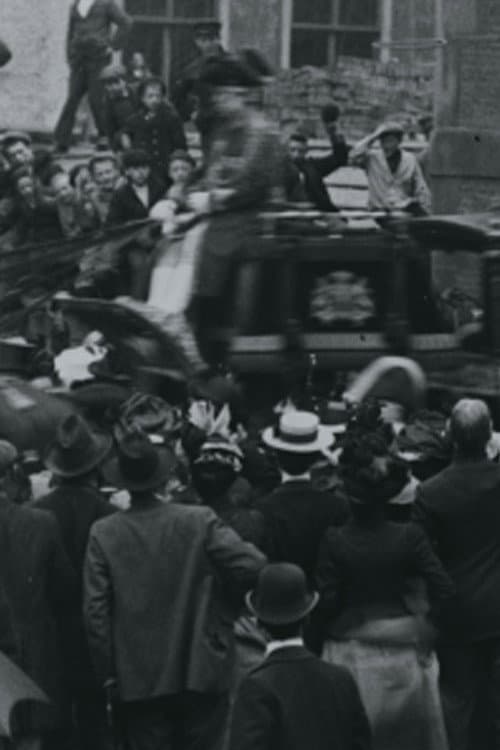 Постер: De opening van de beide kamers der Staten-Generaal door H.M. koningin Wilhelmina