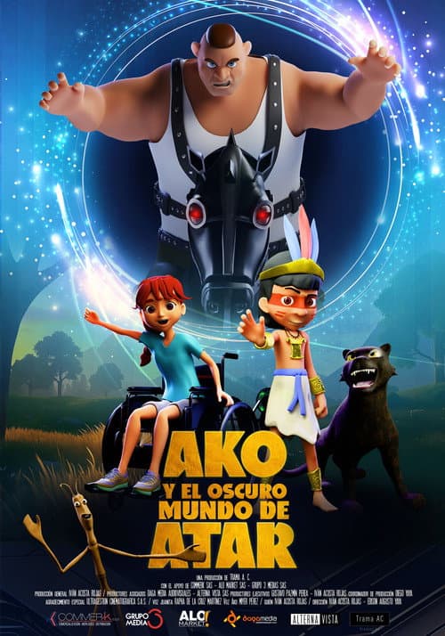 Постер: Ako y el Oscuro Mundo de Atar