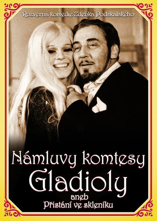 Постер: Námluvy komtesy Gladioly aneb Přistání ve skleníku
