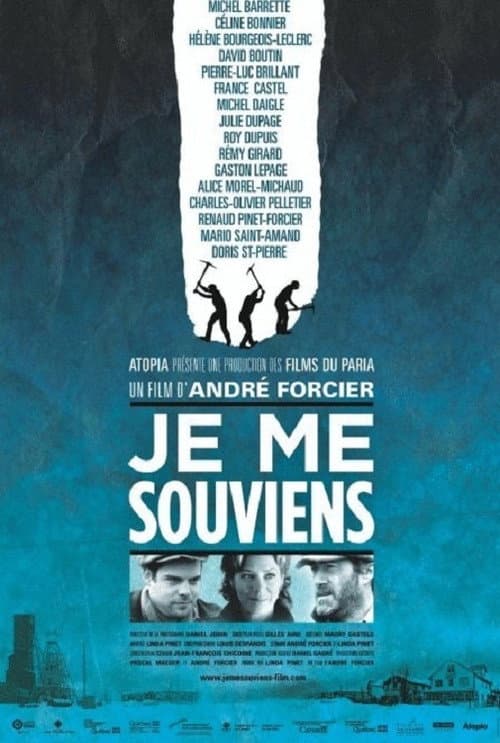 Постер: Je me souviens
