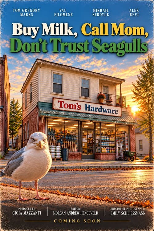Постер: Buy Milk, Call Mom, Don't Trust Seagulls
