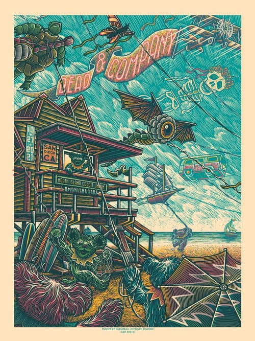 Постер: Dead & Company: 2021.10.27 - North Island Credit Union Amphitheatre - Chula Vista, CA