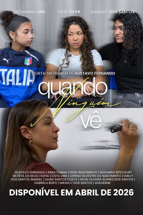 Постер: Quando Ninguém Vê