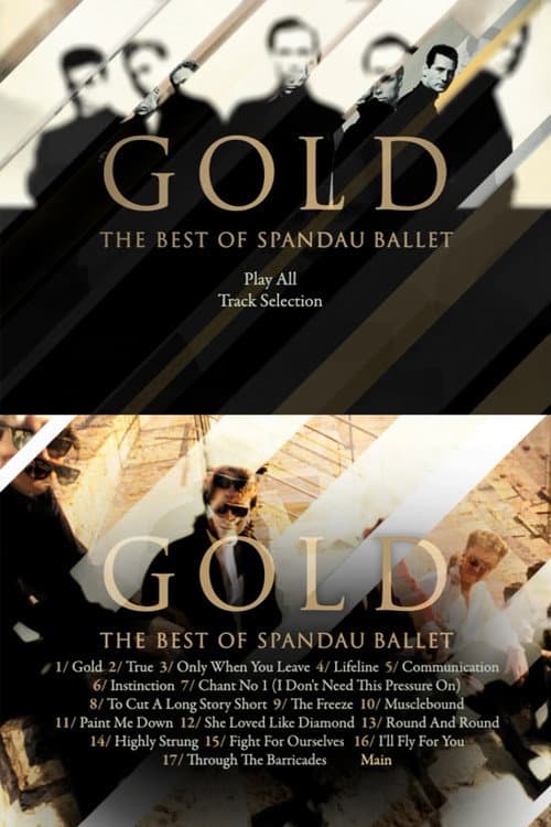 Постер: Spandau Ballet - Gold: The Best Video of