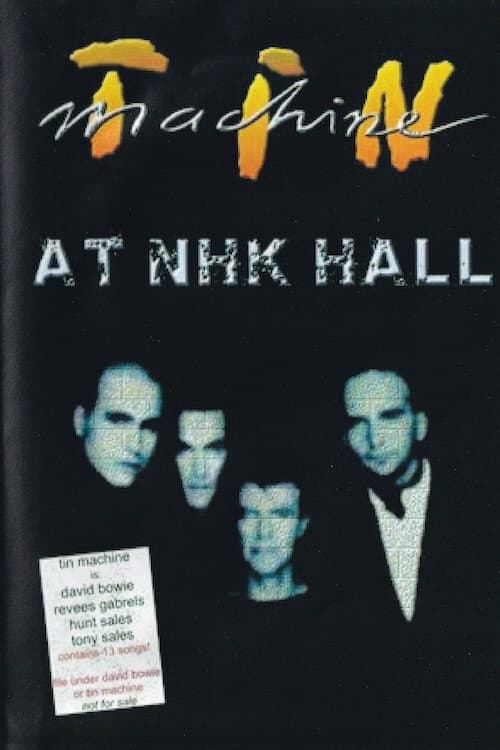 Постер: Tin Machine - Live at Paradiso