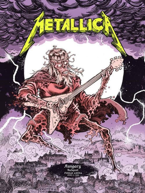 Постер: Metallica: M72 Tour - Budapest, Day 1
