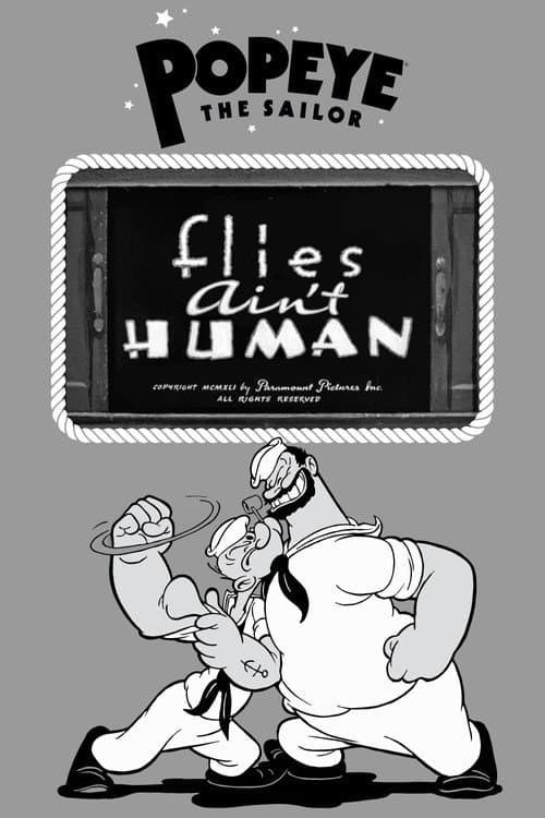 Постер: Flies Ain't Human