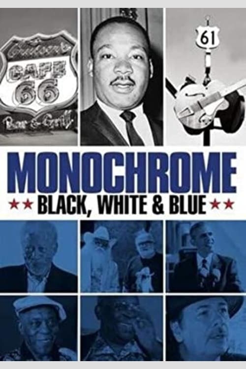 Постер: Monochrome: Black, White & Blue