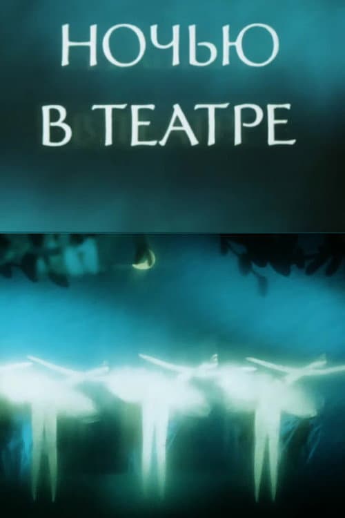 Постер: Ночью в театре