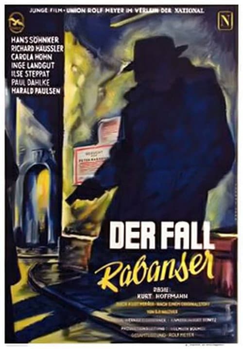Постер: Der Fall Rabanser