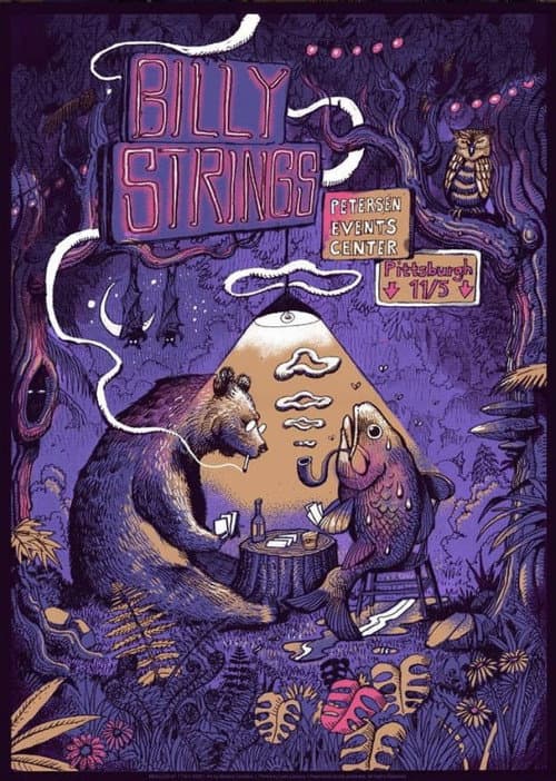 Постер: Billy Strings | 2022.11.05 — Petersen Event Center - Pittsburgh, PA