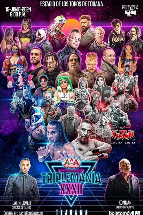 Постер: AAA TripleMania XXXII: Tijuana