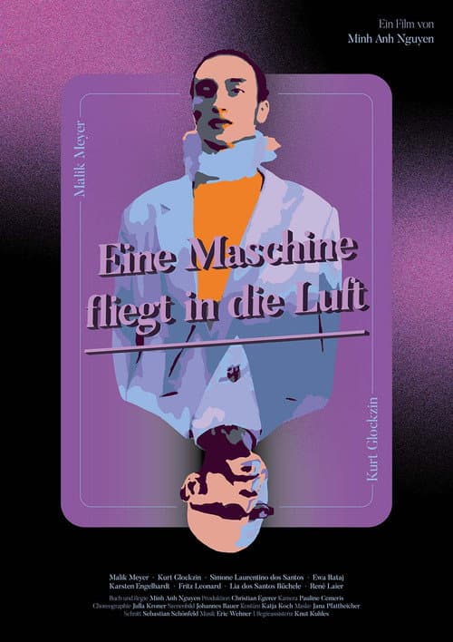 Постер: Eine Maschine fliegt in die Luft