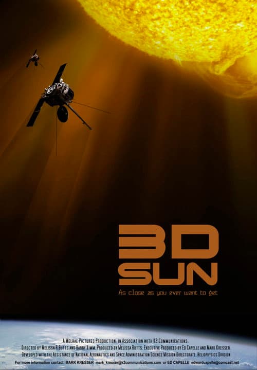Постер: Солнце в 3D