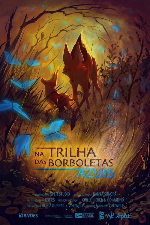 Постер: Na Trilha das Borboletas Azuis