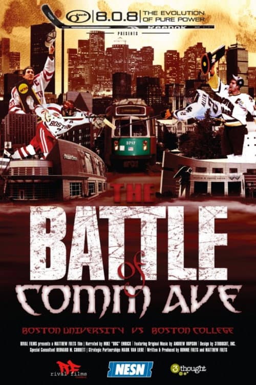 Постер: The Battle of Comm Ave.: Boston University vs. Boston College