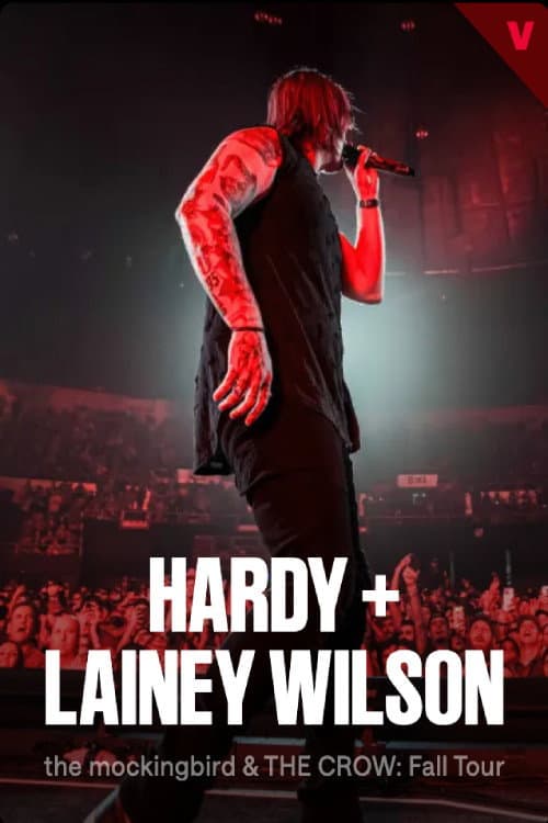 Постер: HARDY and Lainey Wilson: THE MOCKINGBIRD & THE CROW FALL TOUR