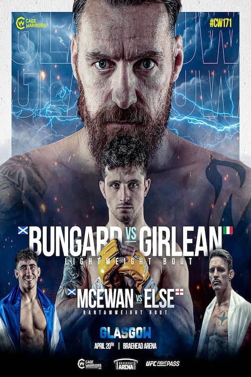 Постер: Cage Warriors 171: Glasgow