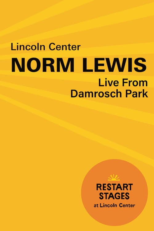 Постер: Norm Lewis at Damrosch Park
