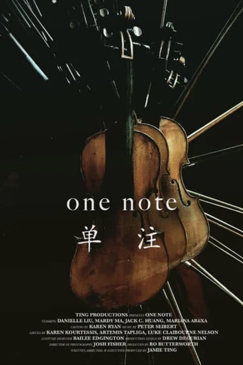 Постер: One Note (单注)