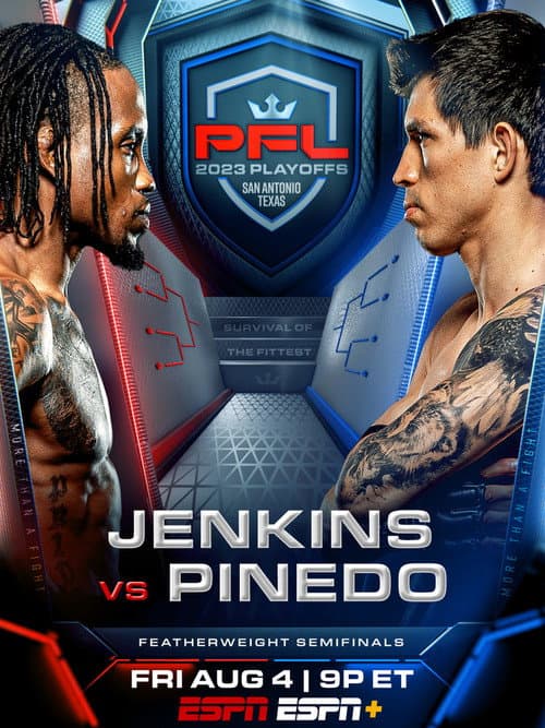 Постер: PFL 2023 #7: Playoffs - Jenkins vs. Pinedo