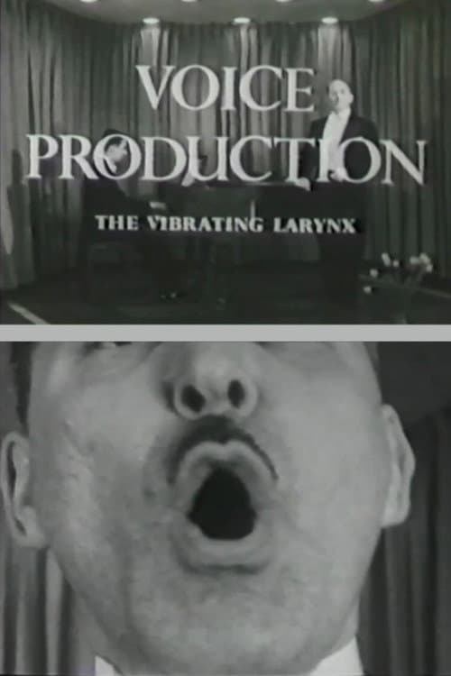 Постер: Voice Production: The Vibrating Larynx