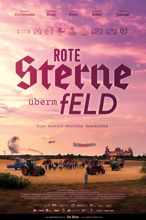 Постер: Rote Sterne überm Feld