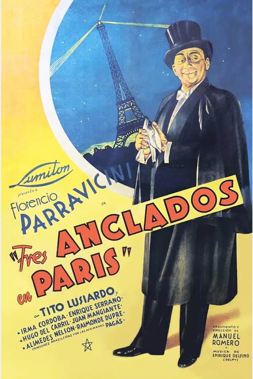 Постер: Tres anclados en París