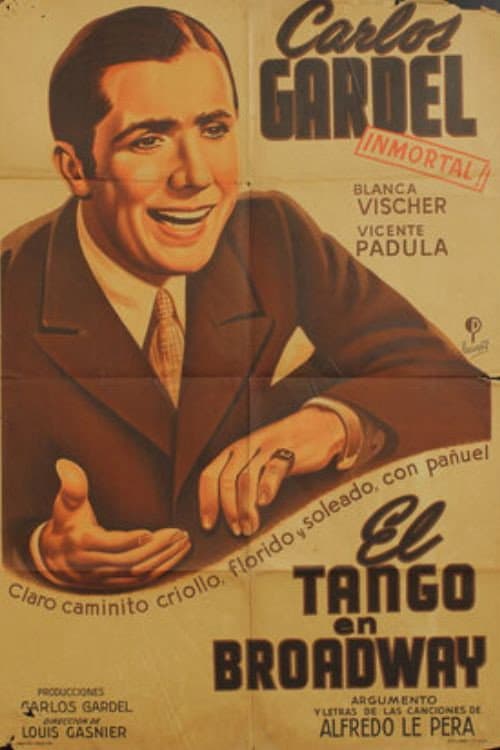 Постер: El tango en Broadway